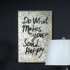 Nikki Chu Do What Makes Your Soul Happy Decorative Mirror