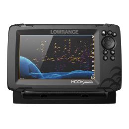 Lowrance HOOK Reveal 7 Chartplotter/Fishfinder w/SplitShot Transom Mount Transducer &amp; US Inland Charts