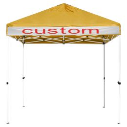 10X10ft EZ Pop Up Canopy Folding Gazebo/Mineral Yellow