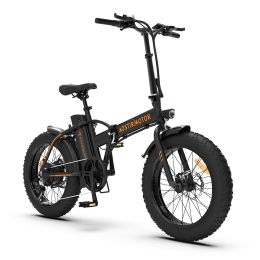 AOSTIRMOTOR Folding Electric Bicycle 500W Motor 20" Fat Tire With 36V/13Ah Li-Battery RT