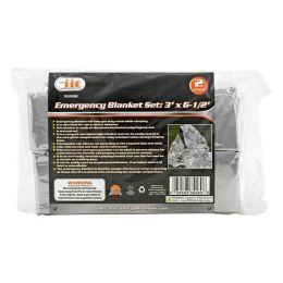 2-pc. 3' x 6-1/2' Emergency Blanket Set