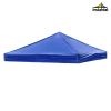 10X10ft EZ Pop Up Canopy Folding Gazebo/Blue