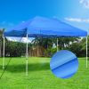 10X15ft EZ Pop Up Canopy Folding Gazebo/Navy