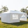 20''x10''(3 x 6m) Six Sides Two Doors Waterproof Tent with Spiral Tubes For Household, Wedding, Party, Parking Shed  XH