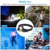 LED Headlight Super Bright Head Torch USB Rechargeable Headlamp