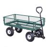 Heavy Duty Garden Utility Cart Wagon Wheelbarrow