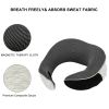 Functional Neck Pillow Hook and Loop Fastener Grey RT