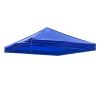 10X10ft EZ Pop Up Canopy Folding Gazebo/Blue