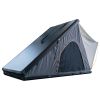 Trustmade Luxurious Triangle Aluminium Black Hard Shell Grey Rooftop Tent for Camping