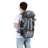 Outdoor Sport 70L Travel Hiking Camping Backpack big Rucksack Bag Black