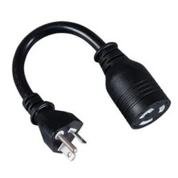 Tripp Lite 6in Power Cord Adapter Cable Heavy Duty L5-20R to 5-20P 20A 12AWG 6"