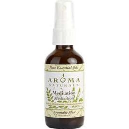 Meditation Aromatherapy By Mediation Aromatherapy Aromatic Mist Spray 2 Oz.  Combines The Essential Oils Of Patchouli & Frankincense To Create A Warm