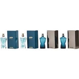 Jean Paul Gaultier Variety By Jean Paul Gaultier 4 Piece Mini Variety With 2 X Jean Paul Gaultier Edt & 2 X Jean Paul Gaultier Le Beau And All Are 0.2