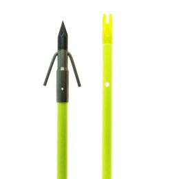 Muzzy Classic Chartreuse Fish Arrow w/ Gar Point