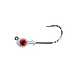 Zman Redfish Eye Jig Heads 0.1875 Oz-Red