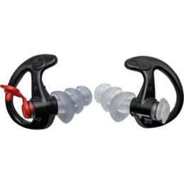 SureFire Triple Flanged Filtered Earplugs Medium 1 Pair Blk