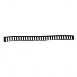 Vism 30 Slot Ladder Rail Cover Black