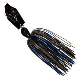 Z-MAN Big Blade Chatterbait Half-Oz Black Blue Candy