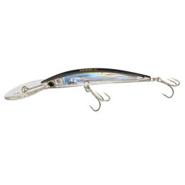 Yo-Zuri Crystal 3D Minnow Deep Diver 130mm 5.25in Silver Blk