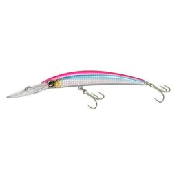 Yo-Zuri Crystal Minnow Deep Diver F 90mm 3.5in Fluoro Pink