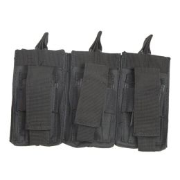 NcSTAR Triple AR Pistol Mag Pouch Black