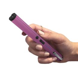 Guard Dog Enlight Pen Stun Gun w LED Light Pink