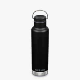 Klean Kanteen 20 Oz Classic Loop Top Black