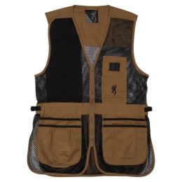 Browning Vest Trapper Creek Clay Black Large