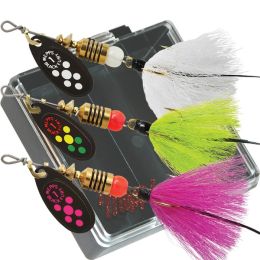 Mepps Trout Pocket Pac - #1 Black Fury Dressed