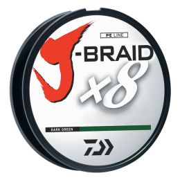 Daiwa J-Braid Dark Green Fishing Line 330 Yards 20lb Test