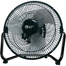 Comfort Zone CZHV9B 9" High-Velocity Cradle Fan