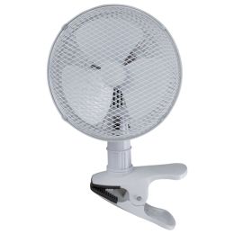 Optimus F-0702 2-Speed 16-Watt 7-In. Personal Clip-on Fan