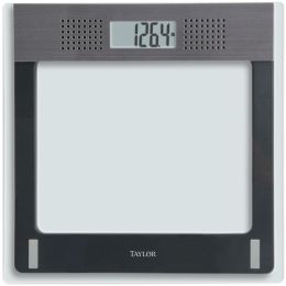 Taylor Precision Products 70844191M Talking Digital 440-lb Capacity Bathroom Scale