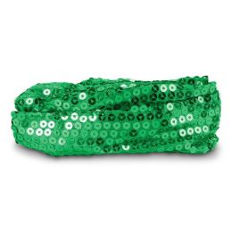 Calypso Studios Glitz Bendi Sequin Wire Headband, Green