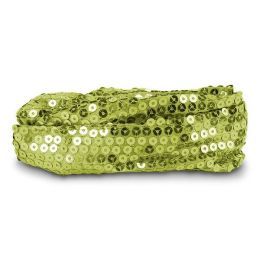 Calypso Studios Glitz Bendi Sequin Wire Headband, Light Green