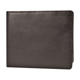 Travelon SafeID Hack-Proof RFID Blocking Leather Billfold, Brown