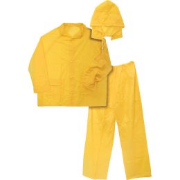 Ironwear 3 Piece Economy Rainsuit Yellow 8236-Y, 3XL