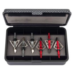 Allen Company Titan Broadhead Box & Caddy Holds 6 Broadheads Carbon Fiber