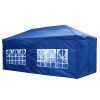 10X20ft EZ Pop Up Canopy Folding Gazebo/Navy