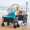 Folding Wagon Garden Shopping Beach Cart