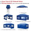 10X20ft EZ Pop Up Canopy Folding Gazebo/Navy