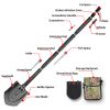 New Military Tactical Shovel Survival Tools Camping Shovel Backpacking Equipment