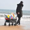 Folding Wagon Garden Shopping Beach Cart