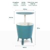 7.5 Gallon Modern Cool Bar Outdoor Patio Furniture With Wine Cooler