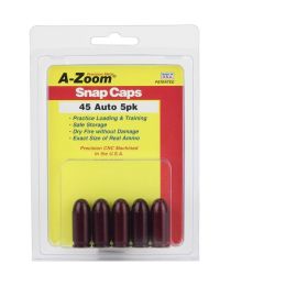 A-Zoom 45 Auto Snap Cap 5Pk (Material: Aluminum)